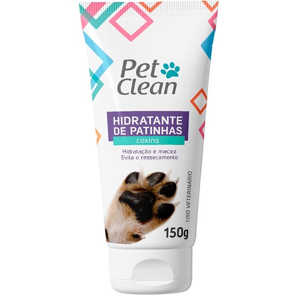Creme Hidratante De Patinhas Patas Cães Gato Pet Clean 150g
