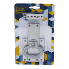 Cremona Cromado Acetinado 110x40mm Prata União Mundial