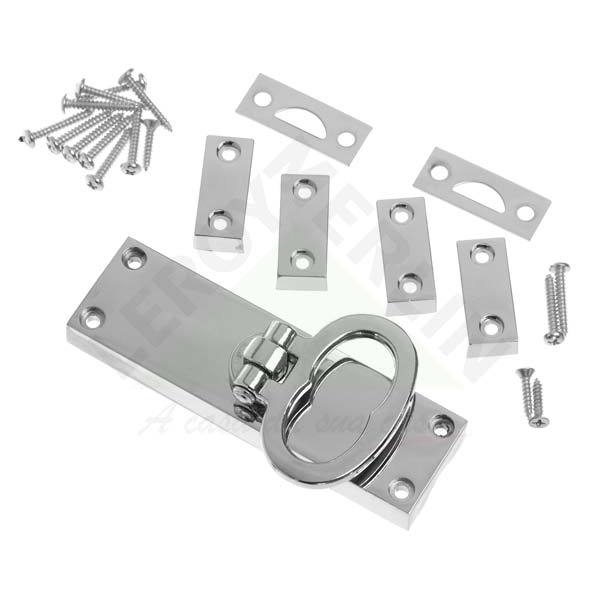 Cremona para Janela 110x40mm Zamac Prata Cromado União Mundial Leroy