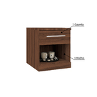 Criado Mudo 100% Mdf Supreme - Jacarandá