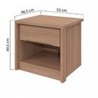 Criado Mudo 1 Gaveta Urban Lopas