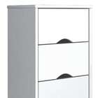 Criado Mudo 3 Gavetas Mdf Twister Tcil