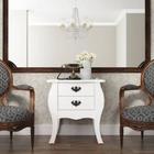 Criado Mudo Bombe Premier - Branco