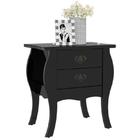 Criado Mudo Bombe Premier - Preto