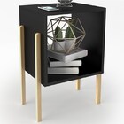 Criado Mudo Cantiga Preto - Estilare