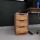 Criado Mudo Gaveteiro Decoração/ Organiador Mel Moderno Lança