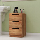 Criado Mudo Gaveteiro Decoração/ Organiador Mel Moderno Madei