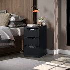 Criado Mudo Gaveteiro Decoração/ Organiador Preto Moderno Mad