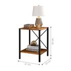 Criado Mudo Industriale Wollongong Preto Demolição