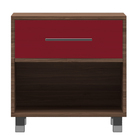 Criado - Mudo Modern Carvalho/vermelho