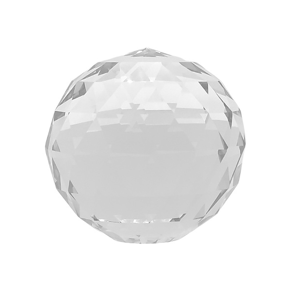 Cristal Multifacetado De Mesa Diâmetro De 50mm Feng Shui