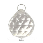 Cristal Multifacetado Feng Shui Para Pendurar 40mm Asfour 27cm