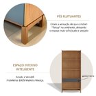 Cristaleira 180cm 2 Portas 1 Gaveta 100% Madeira Maciça Barce