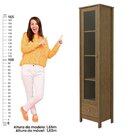 Cristaleira 1 Porta 1 Gaveta E-962  Diamond