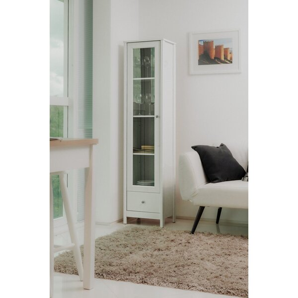 Cristaleira 1 Porta 1 Gaveta E-962 Branco