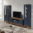 Cristaleira 1 Porta Azul Petróleo