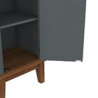 Cristaleira 1 Porta Cinza