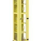 Cristaleira 1 Porta De Vidro Amarelo Lemon