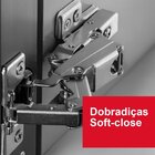 Cristaleira 1 Porta Moderna Com Acabamento Uv