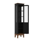 Cristaleira 1 Porta Preto