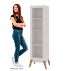 Cristaleira 1 Porta Retrô 0809