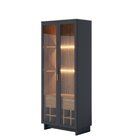 Cristaleira 2 Portas 1 Gaveta Com Adega Guanabara  Móveis Pre