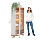 Cristaleira 2 Portas 1 Gaveta Com Adega Guanabara Móveis Off