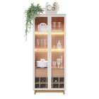 Cristaleira 2 Portas 1 Gaveta Com Adega Guanabara Móveis Off