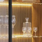 Cristaleira 2 Portas 1 Gaveta Com Adega Guanabara Móveis Pret