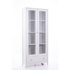 Cristaleira 2 Portas 1 Gaveta Ditália E-954 Branco