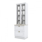 Cristaleira 2 Portas 2 Gavetas Amy Casa 812