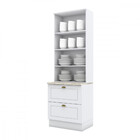 Cristaleira 2 Portas 2 Gavetas Amy Casa 812