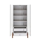 Cristaleira 2 Portas 2 Gavetas Mdf Tiê Cabecasa Madeiraorigin