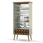 Cristaleira 2 Portas Com Espelho Seller Patrimar