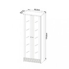 Cristaleira 2 Portas Cr6002 Tecnomobili