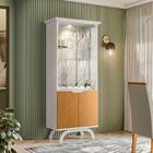 Cristaleira 2 Portas Creta Off White Ype