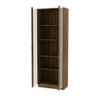 Cristaleira 2 Portas De Vidro E 4 Prateleiras Catarina Nogal