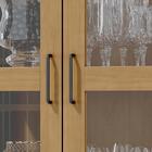 Cristaleira 2 Portas De Vidro E Madeira Maciça 1946 Madri Fnt