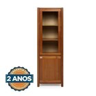 Cristaleira 2 Portas De Vidro Madeira Maciça Primavera Cabeca