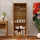 Cristaleira 2 Portas E 5 Prateleiras De Vidro Cr6002 Tecno Mo