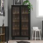 Cristaleira 2 Portas E Aparador 2 Gavetas 2 Portas Dtall