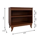 Cristaleira 2 Portas E Balcão Buffet 2 Portas 100% Madeira Li