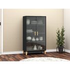 Cristaleira 2 Portas Legno Preto