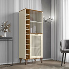 Cristaleira 2 Portas Mdf Arcade Mobler