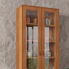 Cristaleira 2 Portas Para Sala De Estar 50521 Cedro Dcasa