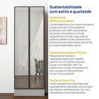 Cristaleira 2 Portas Reflecta 70cm Nara Cabecasa Madeiraorigi