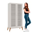 Cristaleira 2 Portas Retrô 0808