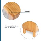 Cristaleira 2 Portas Vidro Canelado 2 Gavetas Madeira Maciça