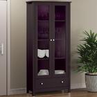 Cristaleira 2 Portas Vidro E Balcao Buffet 4 Portas Dtall