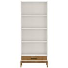 Cristaleira 2 Portas Vidro Mdf/madeira Maciça 2915 Milao Fnt